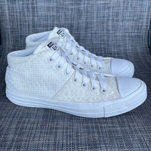 Converse Chuck Taylor All Star Madison Mid-Top White/Egret Sneakers Women Size 9